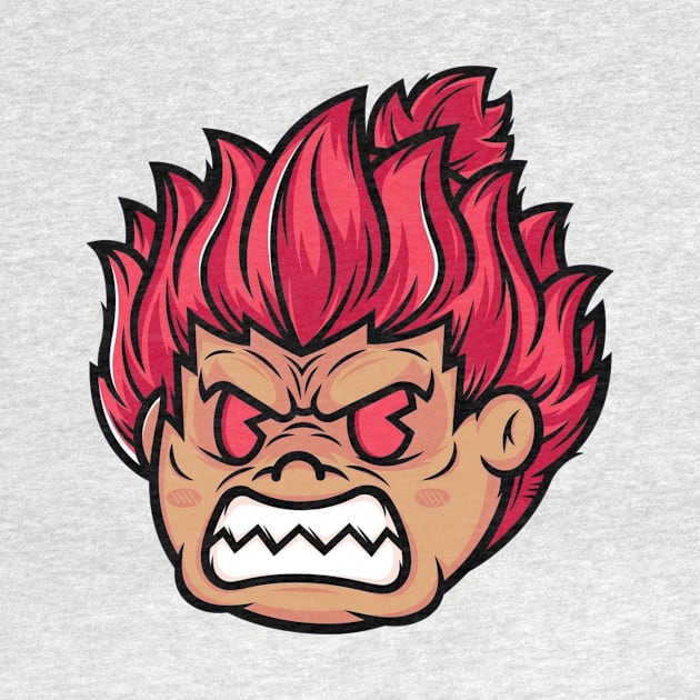 akuma by a cat cooking